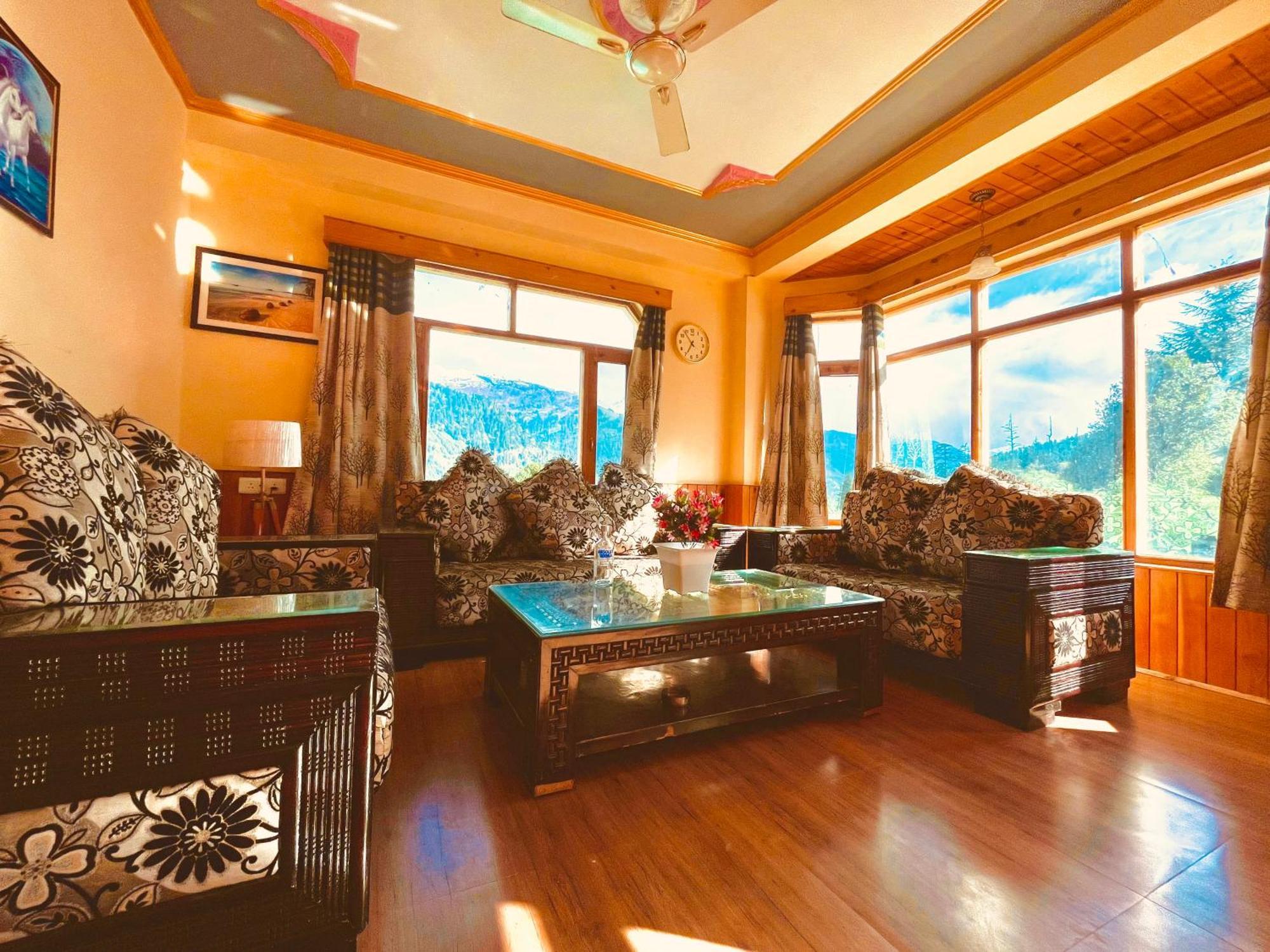 Woods Villa Cottages Manali - 1,2,3,4 Cottages & Villas Available In Manali With Scenic Mountain View Exterior foto