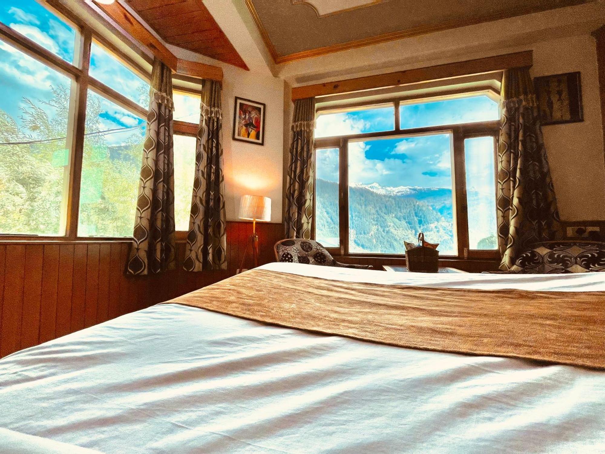 Woods Villa Cottages Manali - 1,2,3,4 Cottages & Villas Available In Manali With Scenic Mountain View Exterior foto