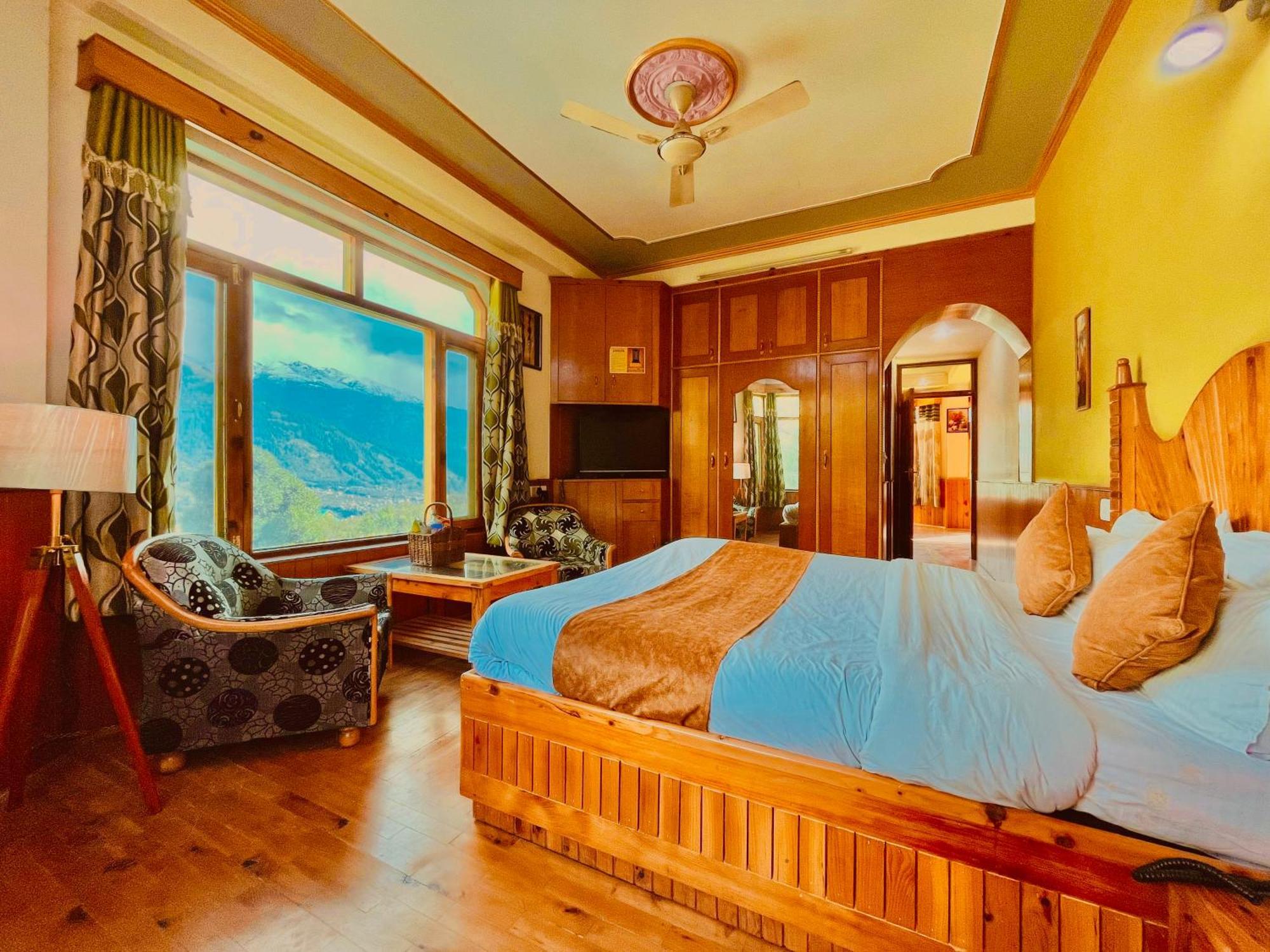 Woods Villa Cottages Manali - 1,2,3,4 Cottages & Villas Available In Manali With Scenic Mountain View Exterior foto